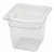Winco SP7606 1/6 Size 5 1/2" Deep Poly-Ware Food Pan