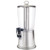 Winco 904 9 1/8" x 10" x 22" Clear Plastic Bowl Beverage Dispenser