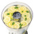 Winco 904 9 1/8" x 10" x 22" Clear Plastic Bowl Beverage Dispenser