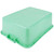Vollrath 1527-C19 20" x 15" x 7" Green Traex Color Mate Food Storage Box
