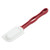 Winco PSH-10 10.5" Red Nylon Handle Silcone Scraper