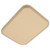 Carlisle CT141806 17.88" W x 14" D x.94" H Beige Polypropylene Rectangular Cafe Tray