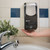 San Jamar SH970BKSS 900 mL Black Plastic Battery Operated Summit Rely Hybrid Soap Dispenser