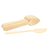 TableCraft Products BAMDSPN65 6 1/2" Pinewood Natural Finish Cash & Carry Disposable Spoon