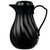 Vollrath 52140 42 Oz. Black Tilt & Pour SwirlServe Beverage Server