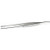 Winco TTG-8S 8" Straight Stainless Steel Tweezer Tongs