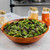 TableCraft Products 220W 20" Woven Wood Salad Bowl 14 1/2 Qt.