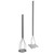 TableCraft Products 4424 24 3/4" Round Face Stainless Steel Handle Potato Masher