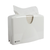 San Jamar T1740WH 12"W x 5-1/2"D x 8-1/2"H White Plastic Countertop Towel Dispenser
