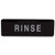 Winco SGN-327 9" x 3"H "RINSE" Information Sign