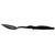 Vollrath 5284320 13 1/4" Black Nylon Slotted Spoon