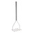 TableCraft Products 7424 24" Square Face Stainless Steel Potato Masher