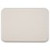 Carlisle 1318FMT301 17 3/4'' W x 12 3/4'' D x 1'' H Rectangular White Fiberglass Market Tray