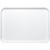 Carlisle 1318FMT301 17 3/4'' W x 12 3/4'' D x 1'' H Rectangular White Fiberglass Market Tray