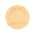 TableCraft Products BAMDRP7 7" Round Bamboo Cash & Carry Disposable Plate