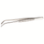 Winco TTG-8C 8" Curved Stainless Steel Tweezer Tongs