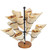 TableCraft Products BAMDCN7 4 3/4 Oz. Pinewood Cash & Carry Disposable Serving Cone