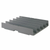 Cambro CSDDC5151 20.5" W x 3.38" H x 16.33" D 10 Slot Soft Camshelving Dome Drying Rack Only (5 Racks Per Case)