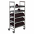 Cambro CSDDC5151 20.5" W x 3.38" H x 16.33" D 10 Slot Soft Camshelving Dome Drying Rack Only (5 Racks Per Case)