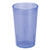 Winco PTP-05B 5 Oz. Blue Plastic Pebbled Tumbler