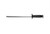 Mercer M14512 12" Mercer Cutlery German Sharpening Steel With Black Polypropylene Handle