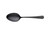 Mercer M35138BK 1-1/3 Oz. Stainless Steel Black Matte Plating Spoon With Satin Finish Handle