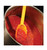 Mercer M33182YL 11.8" L Yellow High Temperature Hell's Tools Mixing Spoon