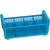Carlisle C32P114 8 Compartments Polypropylene Blue Opticlean Perma-San Flatware Basket