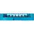 Carlisle RP14 Full Size Polypropylene Blue OptiClean All Purpose Plate/Tray Peg Rack