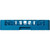 Carlisle RP14 Full Size Polypropylene Blue OptiClean All Purpose Plate/Tray Peg Rack