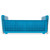 Carlisle C32P214 17.06" W x 7.75" D x 6.88" H 8 Compartments Polypropylene Blue Opticlean Perma-San Flatware Basket
