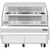 Everest Refrigeration EOMH-72-W-35-T Stainless Steel Interior White Exterior Horizontal Open Display Merchandiser - 115V