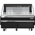 Everest Refrigeration EOMH-72-B-35-S Stainless Steel Interior Black Exterior Horizontal Open Display Merchandiser - 115V