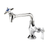 Krowne 16-160L Single-Deck Mount Royal Series Pot Filler Faucet with 6" Spout Shut-Off Valve