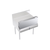 Krowne KR-SC30 30"W Stainless Steel Royal Series Speed Rail Locking Cover