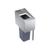 Krowne KR24-T14R 14" x 24" Lift-Up Front Door Royal Series Underbar Trash Station
