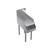 Krowne KR24-RG12 12" W x 36.5" H Stainless Steel Royal Series Underbar Recessed Drainboard