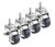 Krowne 28-164S 3" Polyurethane Wheels Metric Thread Caster
