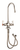 Krowne 16-450L Single-Deck Mount Royal Series Lavatory Faucet with Rigid Gooseneck Spout Single Inlet