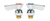 Krowne 21-300L 1/4 Turn Ceramic Repair Kit Silver Series