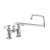Krowne 15-418L Deck Mount Royal Series Faucet with 4" Centers and 18" Swing Spout