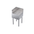 Krowne KR19-C18L 18"W x 19"D Stainless Steel Royal Series Underbar Corner Drainboard