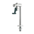 Krowne 16-135L 8"H Deck Mount Push-Back Glass Filler