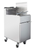 Krowne 30-324 20.5" D x 18" H Stainless Steel Universal 0.5 Thick Fryer Splash Guard