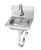 Krowne HS-12 15 - 3/4" x 15 - 1/4" Wall Mounted Hand Sink