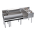 Krowne KR24-MX68A-10 68"W x 24"D Built-In 10 Circuit Cold Plate Splash Mount Royal Series Faucet  Single Zero-Step Speed Station