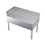 Krowne KR24-C48L 48"W x 24"D x 36-1/2"H Stainless Steel Royal Series Underbar Corner Drainboard