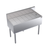 Krowne KR19-GS42 42"W x 19"D Stainless Steel Royal Series Underbar Drainboard