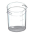 Carlisle 1076407 4 Qt. Clear Polycarbonate Round StorPlus Food Storage Container