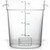 Carlisle 1076407 4 Qt. Clear Polycarbonate Round StorPlus Food Storage Container